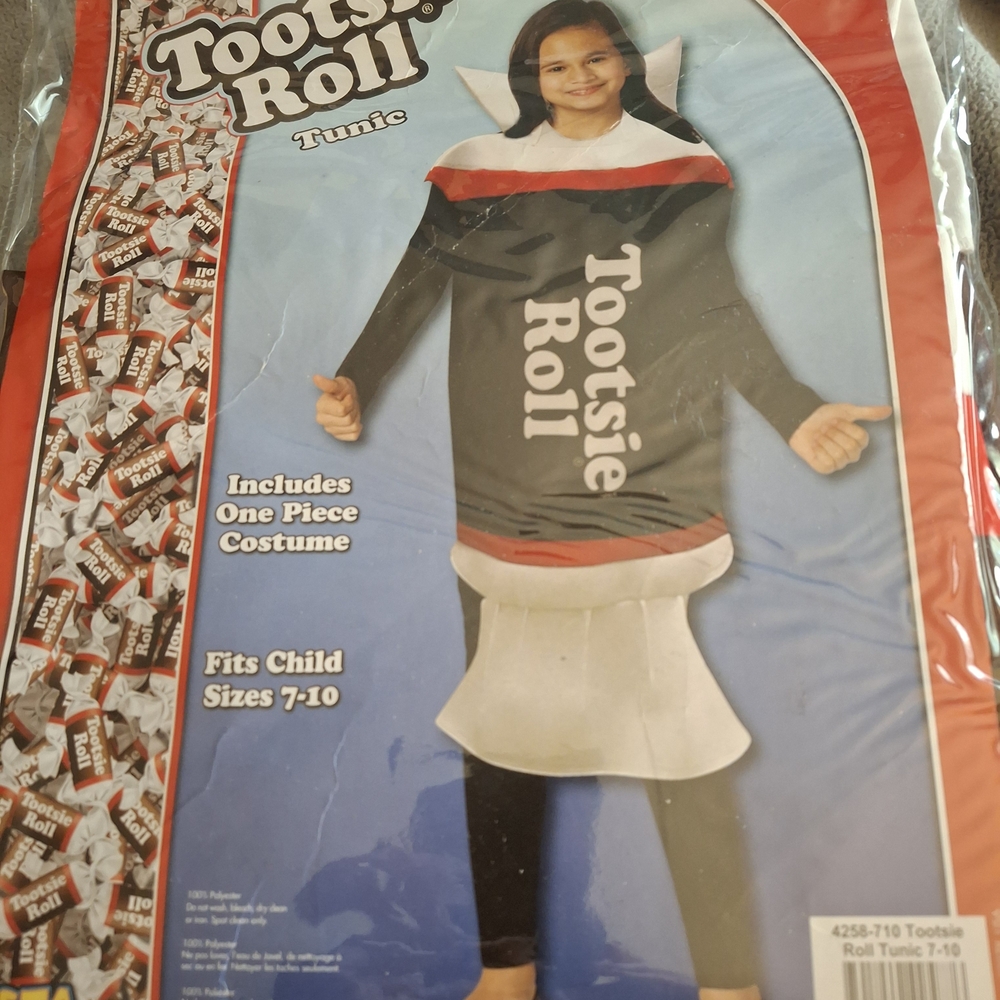 Tootsie Roll Kids Costume - Black, White, and Red